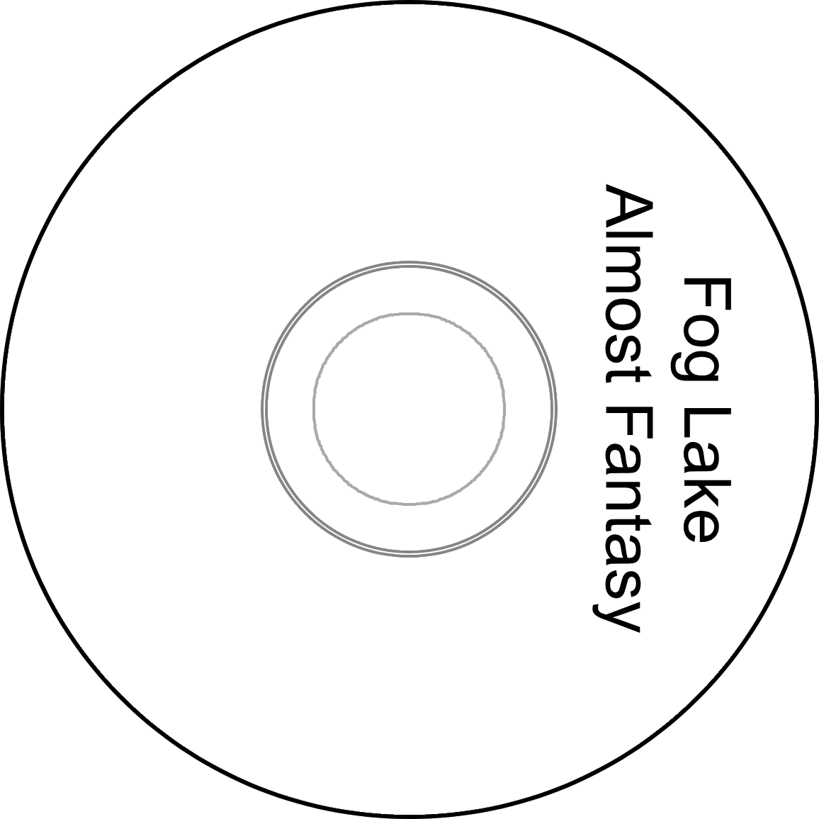 CD for the song Almost Fantasy by Fog Lake