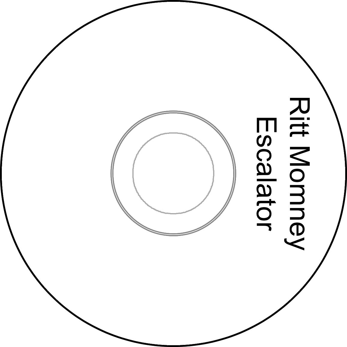 CD for the song Escalator by Ritt Momney