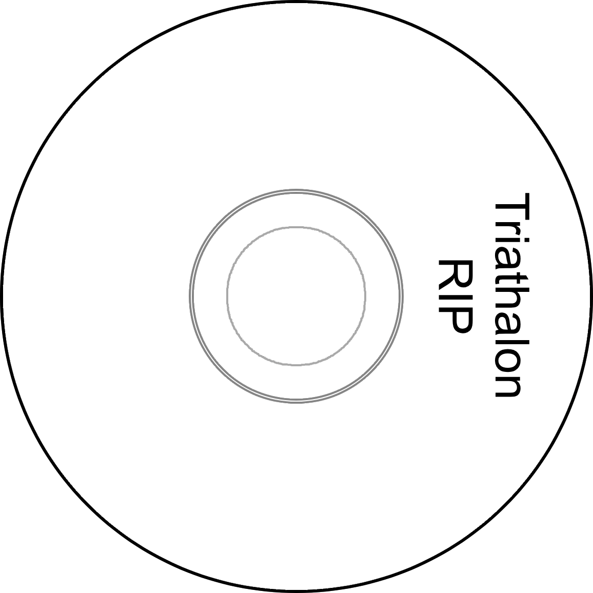 CD for the song RIP by Triathalon